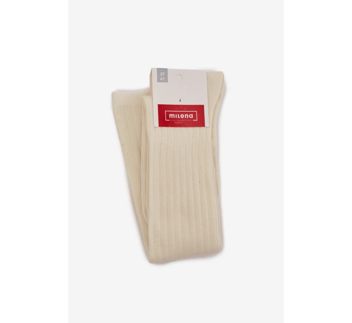 Merino vlna podkolenky Ecru