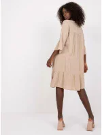 Dámske šaty-D73761M30214A2-béžové