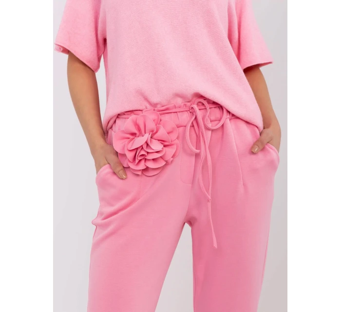 Nohavice DHJ SP 20323.70 pink