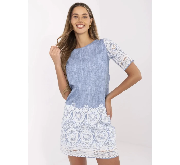 Šaty LK SK 506836 1.74P modré Šaty LK SK 506836 1.74P modré