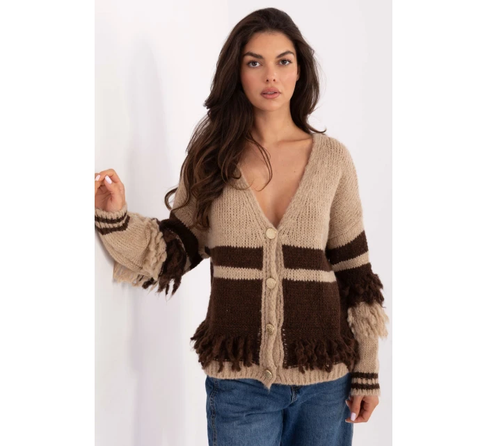 Sveter na gombíky model 218011 Taliansko Moda