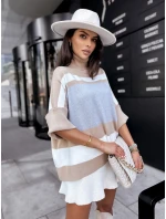 Dámsky nadrozmerný sveter ZEPHYR sivý MY2022