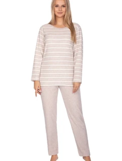 Dámské pyžamo model 21489711 dł/r Frotte 2XL3XL - Regina