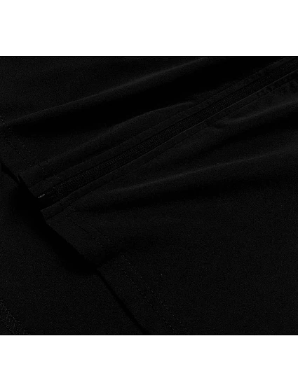 Černá mikina s asymetrickou spodní částí model 17066044 - J.STYLE