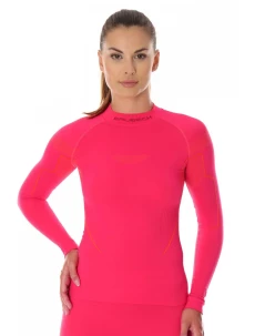 Dámske tričko LS13100 raspberry - BRUBECK