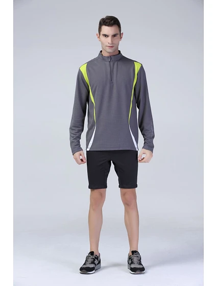 S Tréninkový top s zip s dlouhým rukávem 29. model 22426456 - Spiro S Tréninkový top s zip s dlouhým rukávem 29. model 22426456 - Spiro