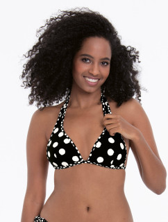 Style Mina Top Bikini - horný diel 8790-1 čiernobiela - RosaFaia