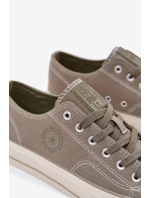 Trampki Męskie Na Platformie Big Star RR174325 Zielone