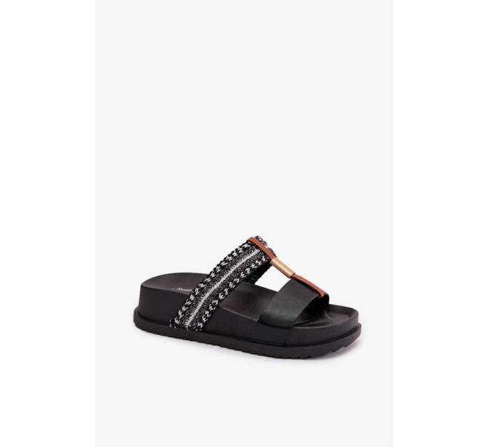 Dámské nazouváky Černé model 21997964 - Boto Dámské nazouváky Černé model 21997964 - Boto