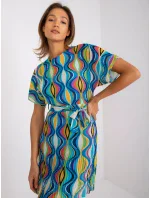 Dámske šaty-DHJ-SK-9651.51-modré Dámske šaty-DHJ-SK-9651.51-modré