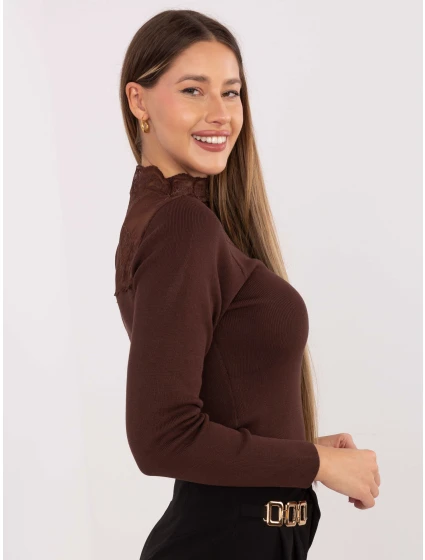 Jumper PM SW YIS1078.81 hnedý Jumper PM SW YIS1078.81 hnedý