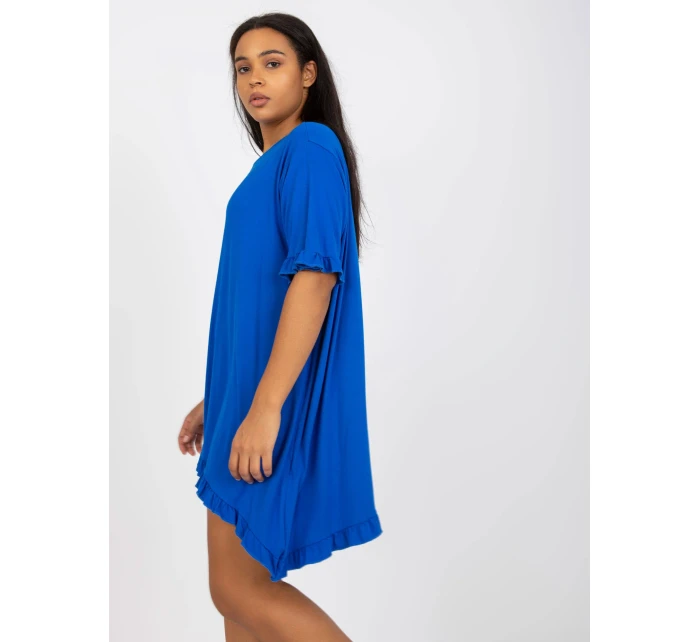 Sukienka RV SK model 21127079 ciemny niebieski - FPrice Sukienka RV SK model 21127079 ciemny niebieski - FPrice