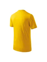 Základné tričko pre deti žlté Základné tričko pre deti žlté