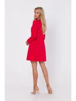 Dámske šaty M753 Červená - MOE