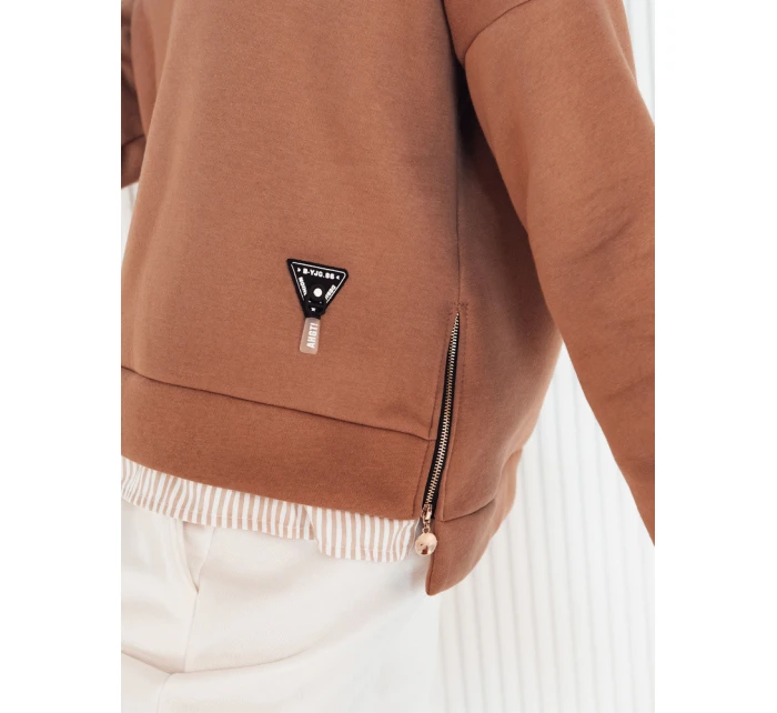 Dámska hnedá mikina BIFAL FashionStreet BY1256