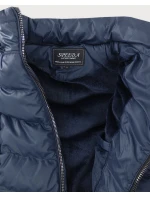 ZIMOWA KURTKA DAMSKA Z  GRANATOWA model 21241952 - SPEED.A