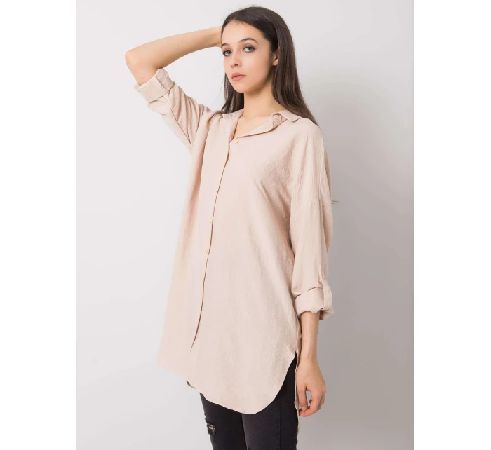 Košile 328 KS model 15252805 béžová - FPrice Košile 328 KS model 15252805 béžová - FPrice