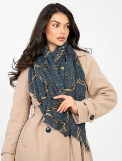 Chustka AT CH model 21997463 ciemny niebieski - FPrice