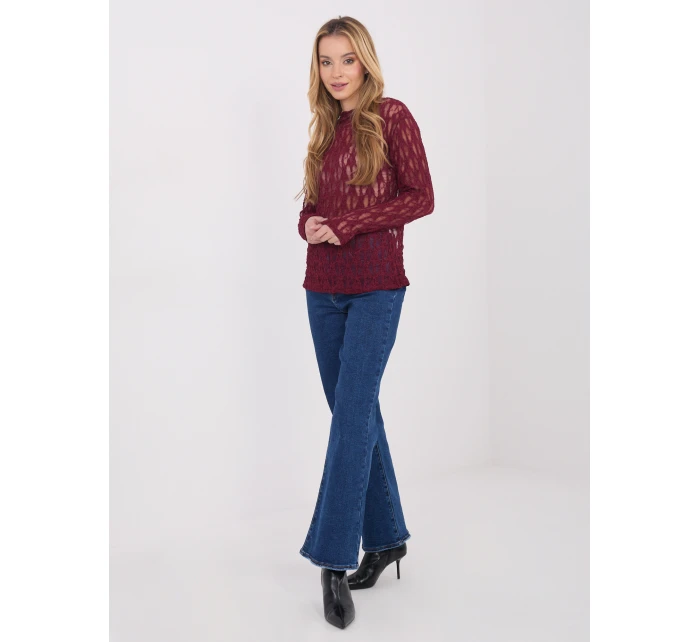 Bluzka IT BZ model 21834287 bordowy - FPrice