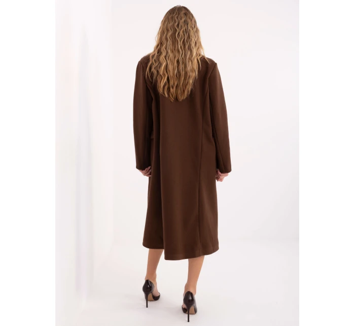 Płaszcz IT PL model 21755231 ciemny brązowy - FPrice