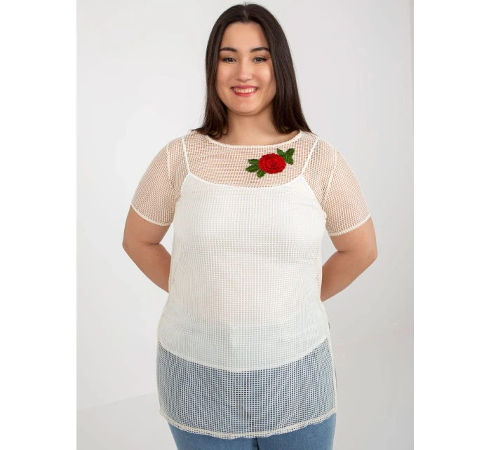 Blúzka LK BZ 506238.40P svetlo béžová Blúzka LK BZ 506238.40P svetlo béžová