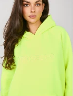 RV BL mikina s kapucňou A1034.30 fluo yellow