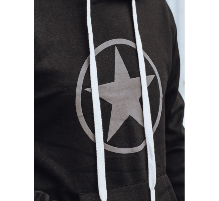 Pánska čierna mikina FashionStreet BX5932