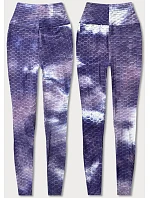 Fialové legíny s motivem TIE model 18485841 - J.STYLE Fialové legíny s motivem TIE model 18485841 - J.STYLE