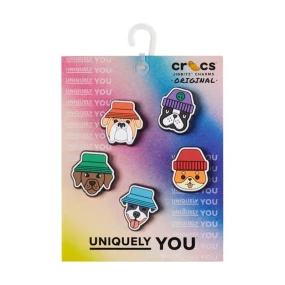 Crocs Jibbitz™ Dogs In Hats 5 Pack pin 10012184