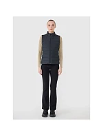 Dámska bunda bez rukávov 4F 4FWSS25TVJAF181-20S so syntetickou podšívkou