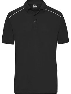 JN Pánské pracovní piqué polo 02.0 black model 22493415 - Daiber