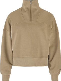 Frequent Hz Sweatshirt W Dámská mikina s 1/4 zipem model 22471728 taupe - Craft Corporate