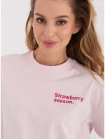 T shirt model 21798095 jasny różowy - FPrice