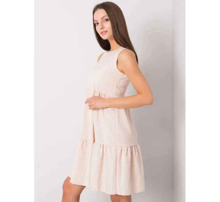 Šaty WN SK  béžová model 15515411 - FPrice