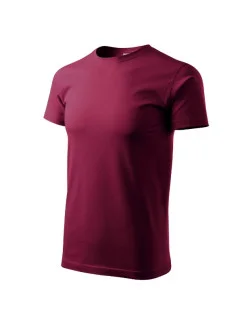 Basic tričko pánske garnet