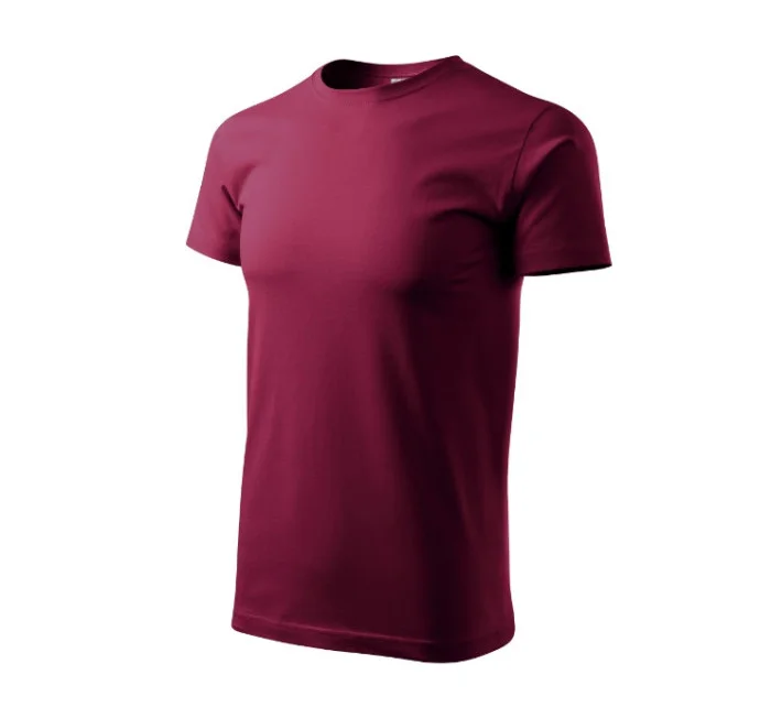 Basic tričko pánske garnet