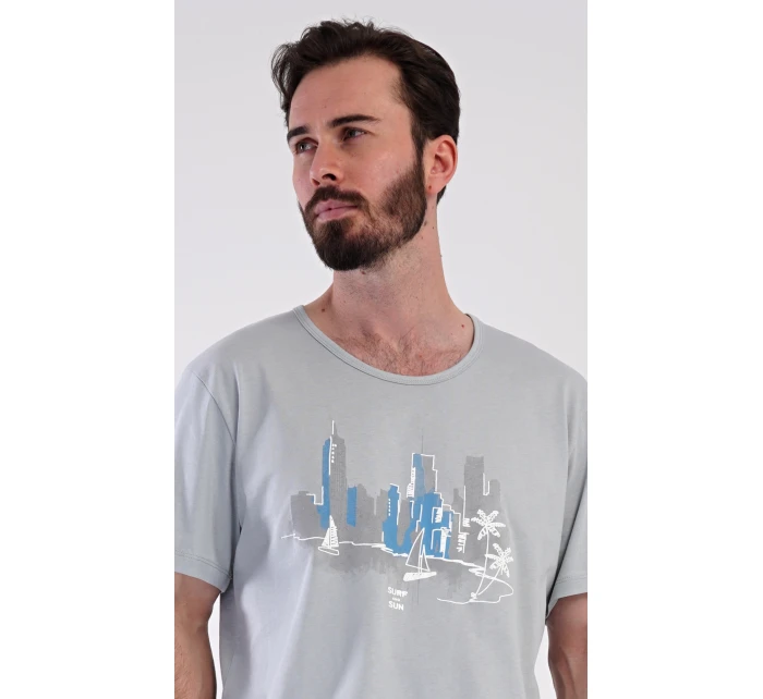 Pánské pyžamo šortky model 21293268 - Vienetta MAN Pánské pyžamo šortky model 21293268 - Vienetta MAN