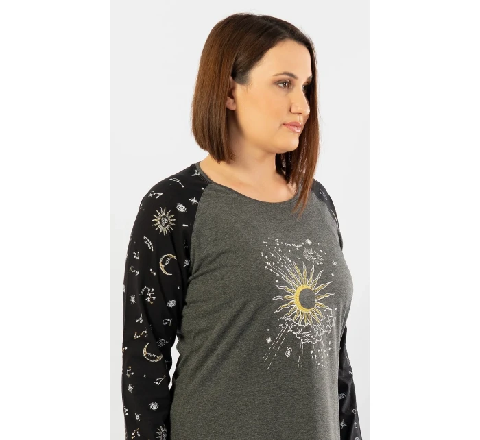 Dámská noční košile s dlouhým rukávem The model 15742644 - Vienetta