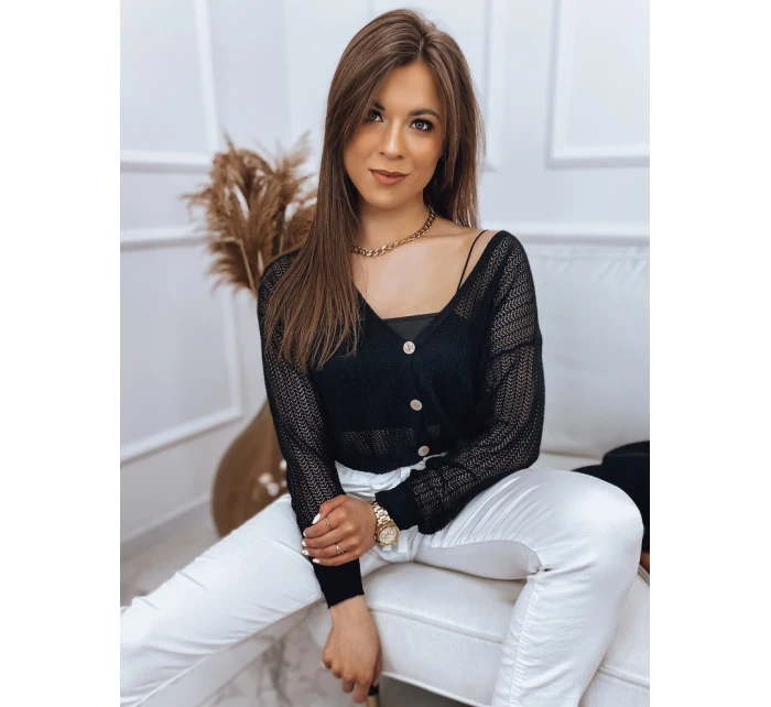 Dámský svetr černý Dstreet model 21964674 - FashionStreet