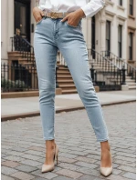 Dámské džínové kalhoty slim fit blue Dstreet model 21985543 - FashionStreet