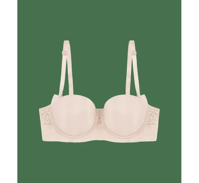Dámská vyztužená podprsenka Vivid Spotlight model 21745507 krémová - Triumph Dámská vyztužená podprsenka Vivid Spotlight model 21745507 krémová - Triumph