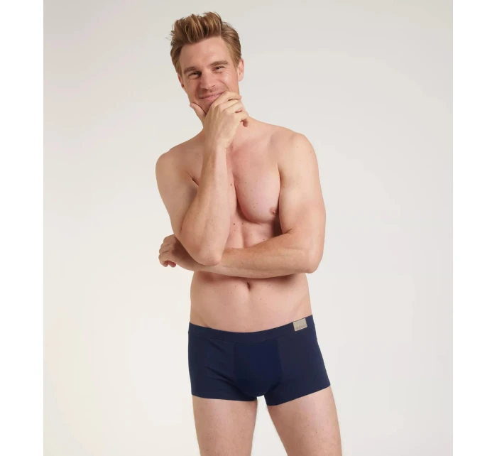 Pánske boxerky GO Natural Hipster C2P - BLUE - modré M008 - SLOGGI