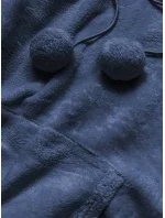 Tmavo modrá dámska plyšová mikina (HH033) Tmavo modrá dámska plyšová mikina (HH033)