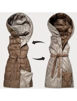 oboustranná péřová vesta model 21310538 - MINORITY oboustranná péřová vesta model 21310538 - MINORITY