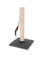 ŠKRABADLO PRE MAČKY S HRAČKOU 53CM