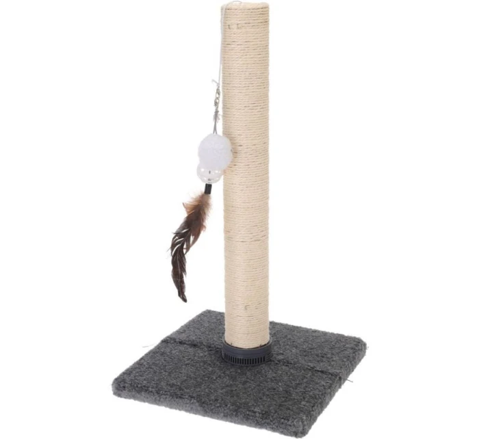 ŠKRABADLO PRE MAČKY S HRAČKOU 53CM