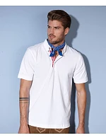 JN Pánské piqué polo v stylu 02.0 white model 22488686 - Daiber JN Pánské piqué polo v stylu 02.0 white model 22488686 - Daiber