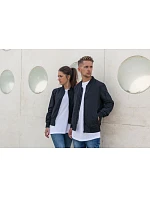 Build your Brand BY 044 Dámska bomberová bunda 56.0044 čierna