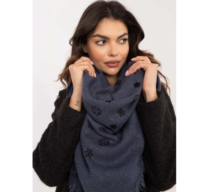 Šála AT SZ model 20595623 tmavě modrá - FPrice Šála AT SZ model 20595623 tmavě modrá - FPrice
