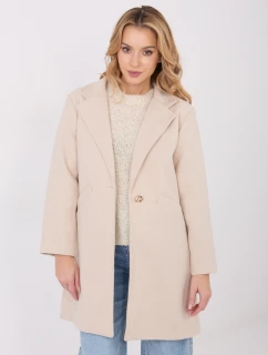 Kabát IT EN 20238.23 svetlo béžový